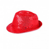 RAPPA Klobúk disco červený s LED svetlom pre RAPPA Klobúk disco červený s LED svetlom pre