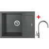 Sinks Amanda 650 Titanium + Vitalia Sinks Amanda 650 Titanium + Vitalia