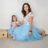 PaPi Sada- Mona šaty s tylovou sukňou Veľkosť mama: M, Veľkosť dieťa: 92 PaPi Sada- Mona šaty s tylovou sukňou Veľkosť mama: M, Veľkosť dieťa: 92