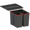 Odpadkový kôš Franke Easysort 450-1-2 1x14,5 l, 2x7,5 l Odpadkový kôš Franke Easysort 450-1-2 1x14,5 l, 2x7,5 l