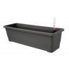 Samozavlažovací truhlík Plastia Bergamot antracit 50 cm Samozavlažovací truhlík Plastia Bergamot antracit 50 cm
