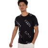 Alpha Industries Pánske Tričko s krátkym rukávom AOP Foil Print Čierna 3XL Alpha Industries Pánske Tričko s krátkym rukávom AOP Foil Print Čierna 3XL
