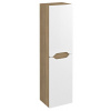 Sapho WAVE skrinka vysoká 35x140x30cm, ľavá/pravá, biela/dub cuneo WA245-3025 Sapho WAVE skrinka vysoká 35x140x30cm, ľavá/pravá, biela/dub cuneo WA245-3025