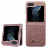 Púzdro Guess PC/TPU Glitter Flakes Metal Logo Samsung Galaxy Z Flip 5 ružové Púzdro Guess PC/TPU Glitter Flakes Metal Logo Samsung Galaxy Z Flip 5 ružové