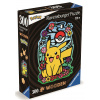 RAVENSBURGER Dřevěné obrysové Pikachu 300 dielov RAVENSBURGER Dřevěné obrysové Pikachu 300 dielov