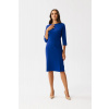 Dámske denné šaty S350 kráľovský modrá - Stylove S Dámske denné šaty S350 kráľovský modrá - Stylove S
