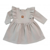Detské teplákové šaty, tunika Vintage Love - šedé, veľ. 86 Detské teplákové šaty, tunika Vintage Love - šedé, veľ. 86