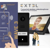 Extel Wi-Fi domovní video telefon modul pro domácí telefony, Monitor, antracitová, černá, 720337 Extel Wi-Fi domovní video telefon modul pro domácí telefony, Monitor, antracitová, černá, 720337
