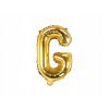 PartyDeco Fóliový balón Mini Písmeno G 35cm zlatý PartyDeco Fóliový balón Mini Písmeno G 35cm zlatý