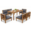 Záhradný nábytok Brunej Premium 6 Garden Point akáciové drevo Záhradný nábytok Brunej Premium 6 Garden Point akáciové drevo