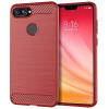 AC mobile Silikónový kryt Xiaomi Mi 8 lite Barva: Červená AC mobile Silikónový kryt Xiaomi Mi 8 lite Barva: Červená