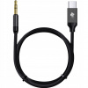 Adaptér Prevodník Kábel USB C USB-C na mini Jack 3,5mm AUX Audio 1m 100cm Adaptér Prevodník Kábel USB C USB-C na mini Jack 3,5mm AUX Audio 1m 100cm
