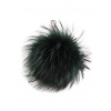 Kožušinový prívesok Gena Pendant Ball – zelený Kožušinový prívesok Gena Pendant Ball – zelený