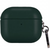 AppleKing obal z PU kože s karabínou pre AirPods 4 - tmavo zelený - možnosť vrátiť tovar ZADARMO do 30tich dní AppleKing obal z PU kože s karabínou pre AirPods 4 - tmavo zelený - možnosť vrátiť tovar ZADARMO do 30tich dní