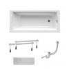 Swiss aqua technologies Obdélníková vana SAT Fusion 170x70 cm akrylát levá i pravá SATVR170ANPC Swiss aqua technologies Obdélníková vana SAT Fusion 170x70 cm akrylát levá i pravá SATVR170ANPC