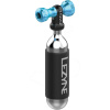 Pumpa LEZYNE Control Drive CO2 Blue/Hi Gloss + 25g bombička Pumpa LEZYNE Control Drive CO2 Blue/Hi Gloss + 25g bombička