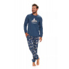 Doctornap Pánske pyžamo 4329 plus XXL Doctornap Pánske pyžamo 4329 plus XXL