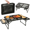 LUARO turistický stôl kempingový stôl 87 x 60 x 40 x 27 cm LUARO turistický stôl kempingový stôl 87 x 60 x 40 x 27 cm