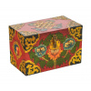 Sanu Babu Drevená šperkovnica ručne maľovaná, budhistické motívy, 21x11x14cm Sanu Babu Drevená šperkovnica ručne maľovaná, budhistické motívy, 21x11x14cm
