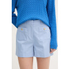 Tommy Hilfiger elegantné šortky dámske WW0WW49592 modrá 38 Tommy Hilfiger elegantné šortky dámske WW0WW49592 modrá 38