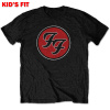 Tričko Foo Fighters - FF Logo, Dieťa,Čierna,9 – 10 rokov Tričko Foo Fighters - FF Logo, Dieťa,Čierna,9 – 10 rokov