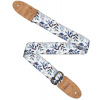 CASCHA CGS-VC3 Guitar Strap Vegan Cork Blue Twigs CASCHA CGS-VC3 Guitar Strap Vegan Cork Blue Twigs