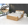 AJK - meble | Postel Panama 140 x 200 cm s výklopným roštem a úložným prostorem AJK - meble | Postel Panama 140 x 200 cm s výklopným roštem a úložným prostorem