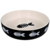 Miska Magic Cat keramická potlač ryba čierna 13x4cm 260ml Miska Magic Cat keramická potlač ryba čierna 13x4cm 260ml