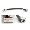 Napájací konektor s káblom Asus K56 K56C K56CA K56CM S56C E56C - 5,5x2,5mm - 6pin - 15cm Napájací konektor s káblom Asus K56 K56C K56CA K56CM S56C E56C - 5,5x2,5mm - 6pin - 15cm