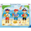 Ravensburger Puzzle v rámečku - Piráti a jejich poklad - 15 dílků Ravensburger Puzzle v rámečku - Piráti a jejich poklad - 15 dílků