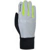 rukavice BRIGHT GLOVES 2.0, OXFORD (černá/reflexní/žlutá fluo, vel. XL)