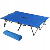 Poľné lôžko T3323P311583 193 cm x 125 cm modrá Poľné lôžko T3323P311583 193 cm x 125 cm modrá