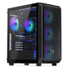 ENDORFY case Arx 500 aRGB / ATX / 4x140mm aRGB fan / 2xUSB/ USB-C / tempered glass, black EY2A011 ENDORFY case Arx 500 aRGB / ATX / 4x140mm aRGB fan / 2xUSB/ USB-C / tempered glass, black EY2A011