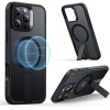 ESR Boost Flickstand Case HaloLock, Compatible with iPhone 16 Pro Max, Frosted Black 1A7620301 ESR Boost Flickstand Case HaloLock, Compatible with iPhone 16 Pro Max, Frosted Black 1A7620301