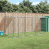 zahrada-XL Vonkajšia voliéra pre psy so strechou pozinkovaná oceľ 7,26 m² 3082303 zahrada-XL Vonkajšia voliéra pre psy so strechou pozinkovaná oceľ 7,26 m² 3082303