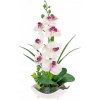 Umelé orchideové umelé rastliny vnútorné biele (Umelé orchideové umelé rastliny vnútorné biele) Umelé orchideové umelé rastliny vnútorné biele (Umelé orchideové umelé rastliny vnútorné biele)