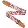 CASCHA CGS-VC4 Guitar Strap Vegan Cork Mauve Leaves CASCHA CGS-VC4 Guitar Strap Vegan Cork Mauve Leaves