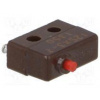 Mikrospínač SNAP ACTION bez páčky SPDT 1A/125VAC OFF-(ON) Mikrospínač SNAP ACTION bez páčky SPDT 1A/125VAC OFF-(ON)