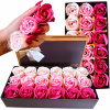 Flower box mydlové kvety ruže darček k narodeninám Deň sv. Valentína Flower box mydlové kvety ruže darček k narodeninám Deň sv. Valentína