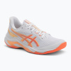 Dámske volejbalové topánky ASICS Netburner Ballistic FF 4 white/vivid coral Dámske volejbalové topánky ASICS Netburner Ballistic FF 4 white/vivid coral