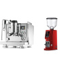 Rocket Espresso R NINE ONE + Eureka Atom W 75, ferrari red Rocket Espresso R NINE ONE + Eureka Atom W 75, ferrari red