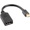 LANBERG adapter mini Displayport(M)-> Displayport(F) AD-0003-BK LANBERG adapter mini Displayport(M)-> Displayport(F) AD-0003-BK