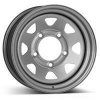 DOTZ 4x4 Dakar 7x15 6x139.7 ET12 Silver DOTZ 4x4 Dakar 7x15 6x139.7 ET12 Silver