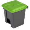 Pedálový/nášľapný zberač odpadkov ,objem 30 l, š x v x h 410 x 435 x 400 mm EUROKRAFTbasic Pedálový/nášľapný zberač odpadkov ,objem 30 l, š x v x h 410 x 435 x 400 mm EUROKRAFTbasic