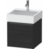 DURAVIT Ketho 2 závesná skrinka pod umývadlo, 1 zásuvka, 484 x 460 x 440 mm, dub čierny, K25074016160000 DURAVIT Ketho 2 závesná skrinka pod umývadlo, 1 zásuvka, 484 x 460 x 440 mm, dub čierny, K25074016160000