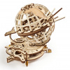 Ugears 3D drevené mechanické puzzle Globus Ugears 3D drevené mechanické puzzle Globus