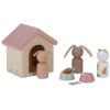Little Dutch Sada domácich miláčikov do domčeka pre bábiky drevená Little Dutch Sada domácich miláčikov do domčeka pre bábiky drevená