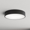 TEMAR LIGHTING Stropné svietidlo Cleo 400, čierne, senzor, IP54, Ø 40 cm, kov - CLEO 400 IP54 BLACK WITH MOTION SENSOR TEMAR LIGHTING Stropné svietidlo Cleo 400, čierne, senzor, IP54, Ø 40 cm, kov - CLEO 400 IP54 BLACK WITH MOTION SENSOR