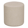 Béžový taburet z textílie buklé Ejby – House Nordic Béžový taburet z textílie buklé Ejby – House Nordic
