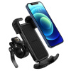 AppleMix UGREEN Držiak na motocykel / bicykel pre Apple iPhone - Riadidlá - Hliník - Čierny AppleMix UGREEN Držiak na motocykel / bicykel pre Apple iPhone - Riadidlá - Hliník - Čierny